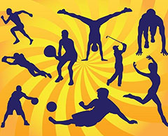 Спортивные силуэты